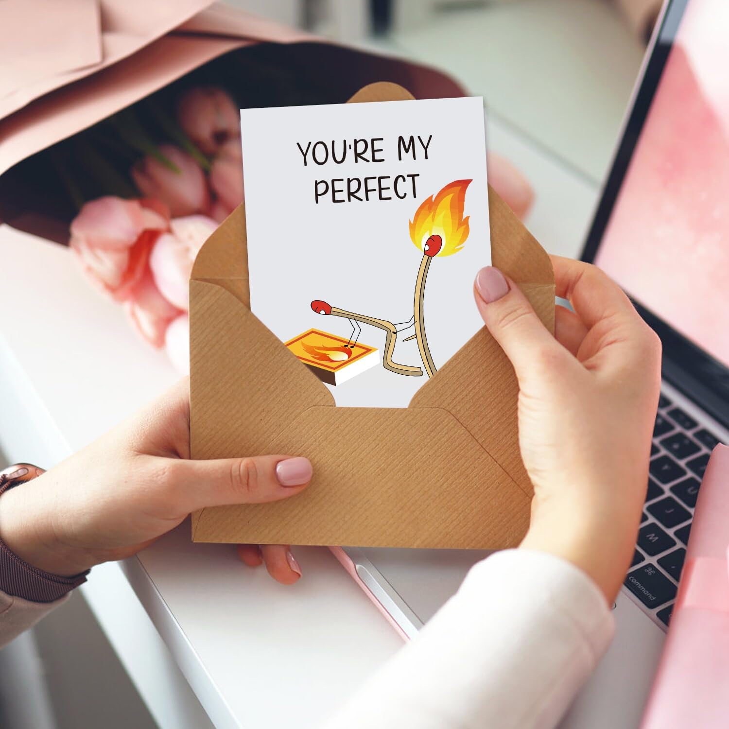 Lustige Valentinstagskarte Mit Taco-Design – Witziges Geschenk Für Ihn & Sie