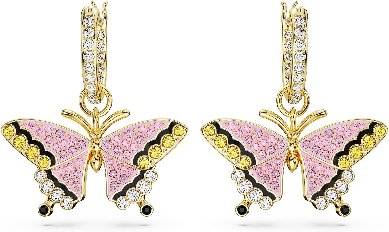 Pendientes Swarovski Idyllia 5670055 mariposa