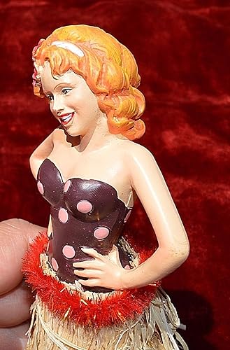 Miniatura 3 de El estilo de la muñeca del salpicadero del coche de los años 40 retro de estilo vintage de Hula Pin Up Girl puede variar