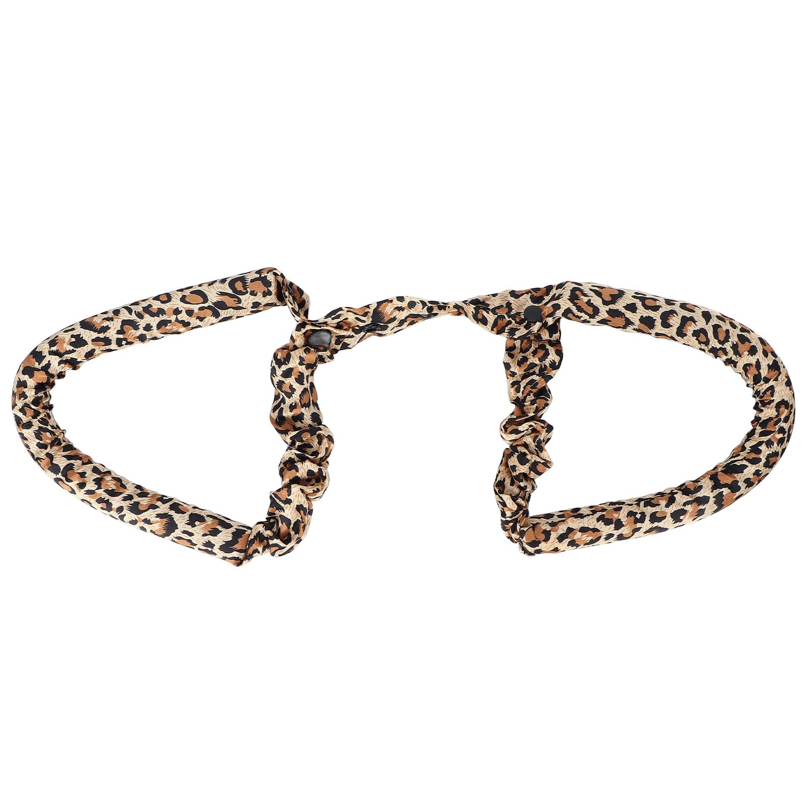 Hair Curler Heatless Curling Rod Headband EVA Foam Soft Cotton Sleeping DIY Curls Rollers Hair Styling ToolBrown 18 * 12 * 3CM Hair care and styling (