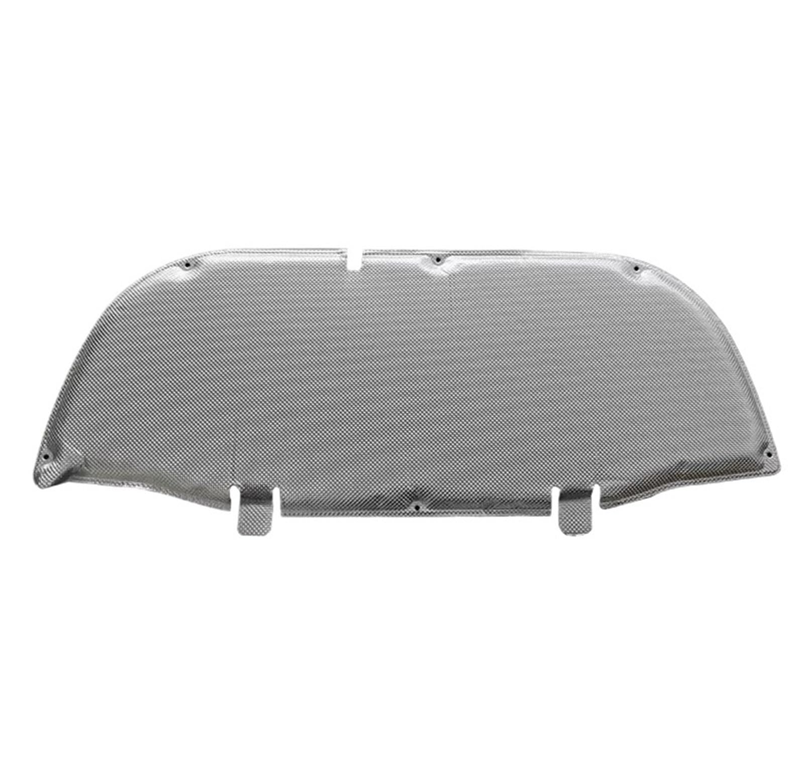 Fdurftar Silver Cotton Soundproof Cover For Toyota For Corolla For Cross 2020-2024 Front Engine Hood Insulation Pad Soundproof Mat Engine Hood Insulation Pad(Silver)