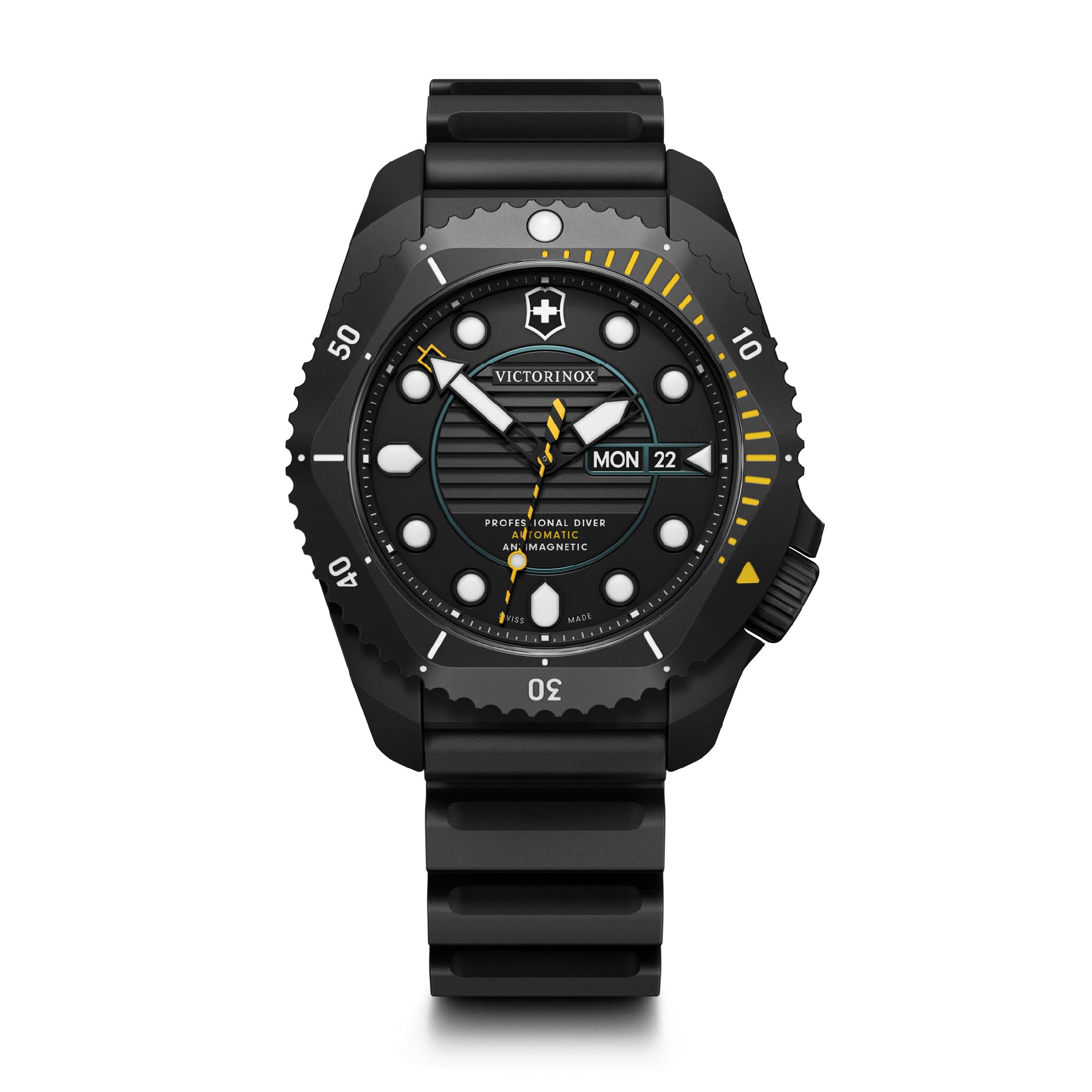 Victorinox Dive Pro, Automatic Swiss Made Mens Analog Watch, Black Dial, 43 Mm, 300 M Water Resistant, Titanium Case, Sellita Sw 200-1 Movement, Wrist Watch For Men | 241997, Band Color:Black (B0D17NYCGF) Amazon Price History, Amazon Price Tracker