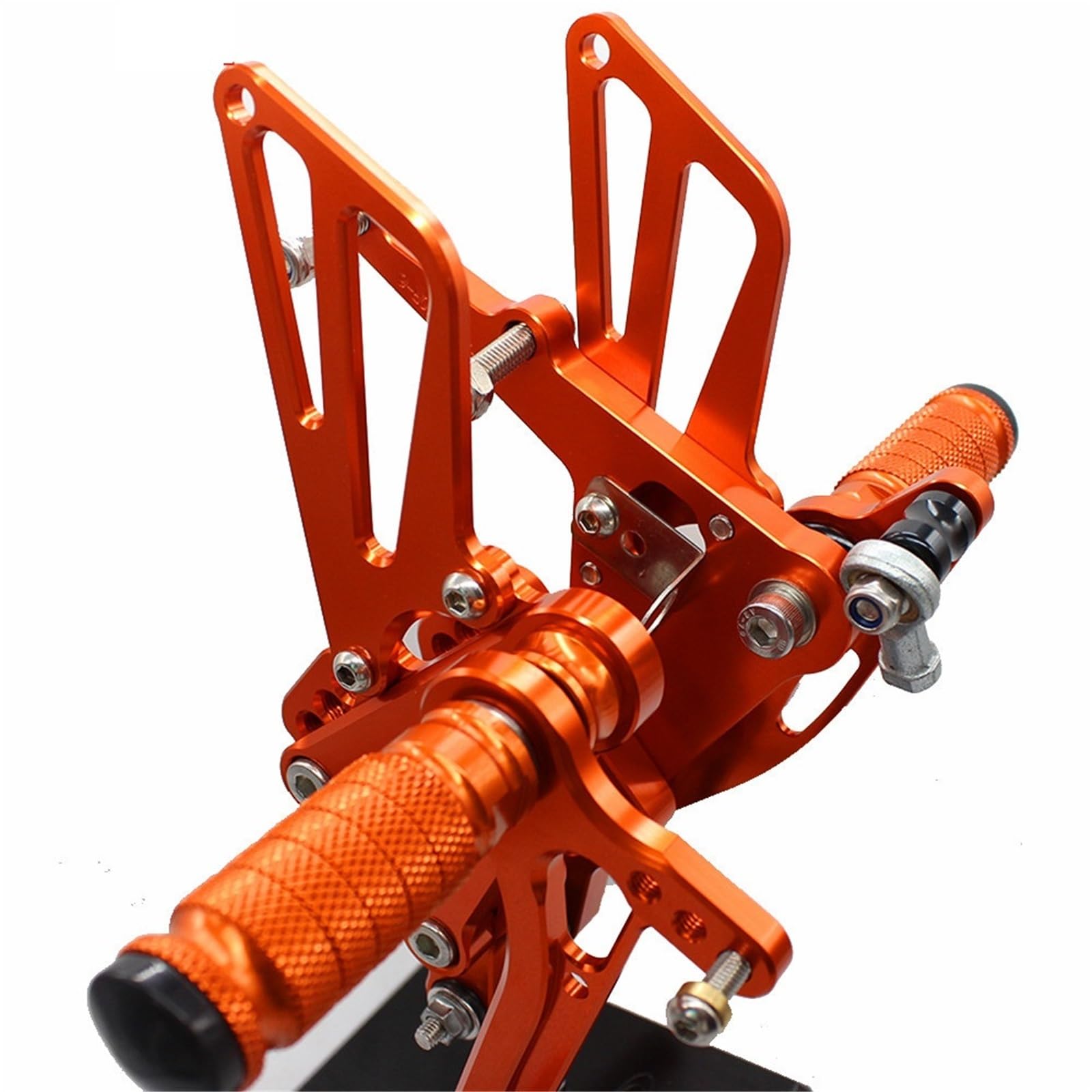podnóżki motocyklowe Do Motocykla For KAWASAKI ZX6R ZX 6 R ZX-6R 2003-2004 Regulowane Podnóżki Hamulce Sprzęgło Zespół Zmiany Biegów Podnóżek szeroki podnóżek(Titanium)