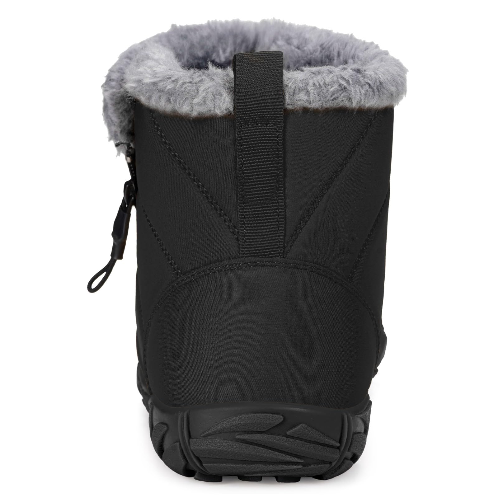 Stivali Invernali Barefoot Uomo Donna Scarpe Neve Caldo Comode Stivaletti Scarponcini con Wide Tox Box