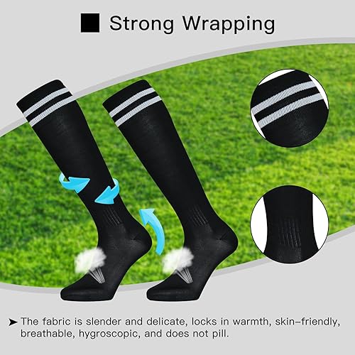 Miniatura 6 de Espinilleras de fútbol para niños y jóvenes, espinilleras y espinilleras para niños y niñas