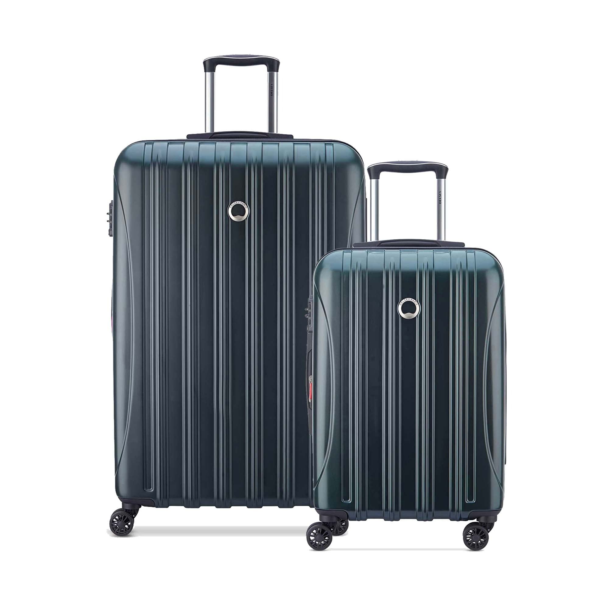 DELSEY PARIS Helium Aero Hardside Expandable Luggage with Spinner Wheels, Teal, 2-Piece Set (21/28)