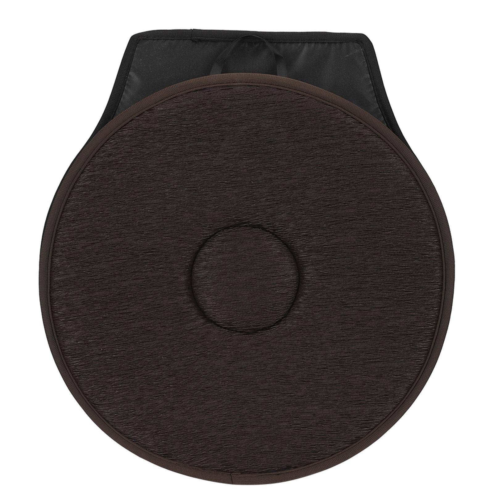 Seat Cushion, Rotating Swivel Car Chair Seat Cushion, aids and Equipment for The Home, 360 Degree Spinning Fabric Pad for Home Office Scooter Wheelchair