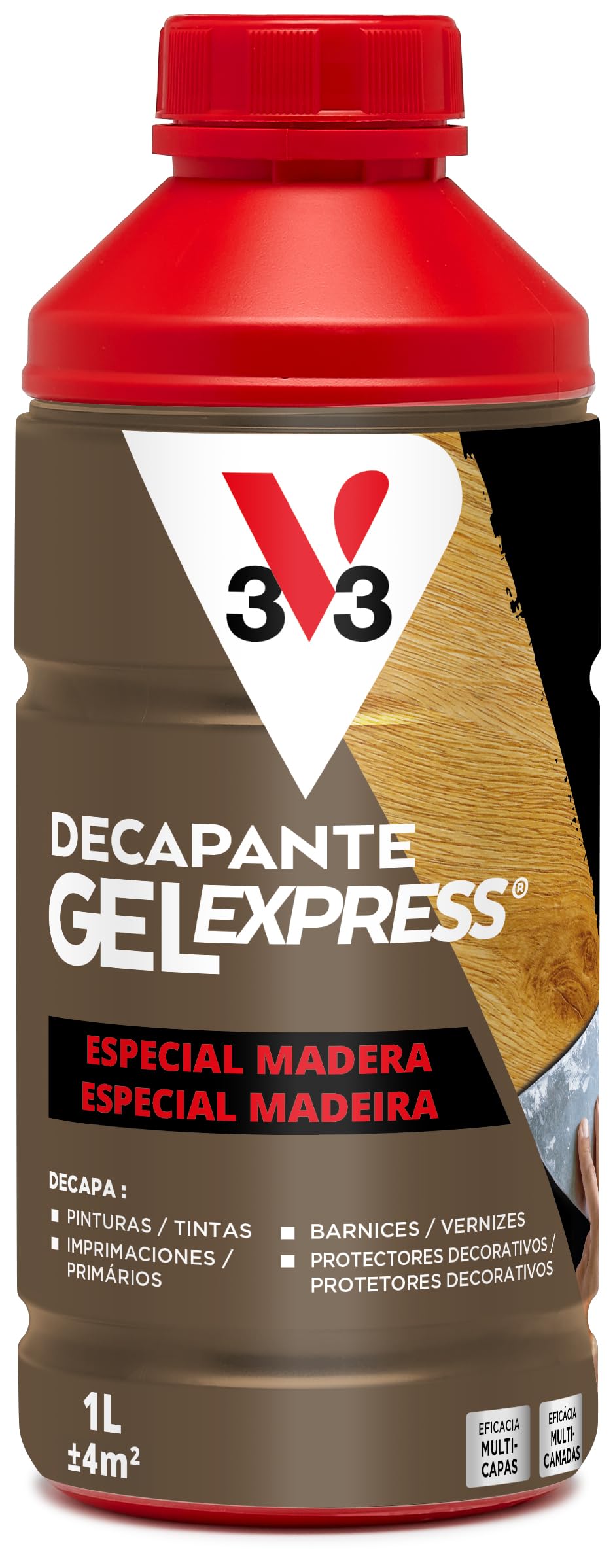 V33 Decapante Madera 1L