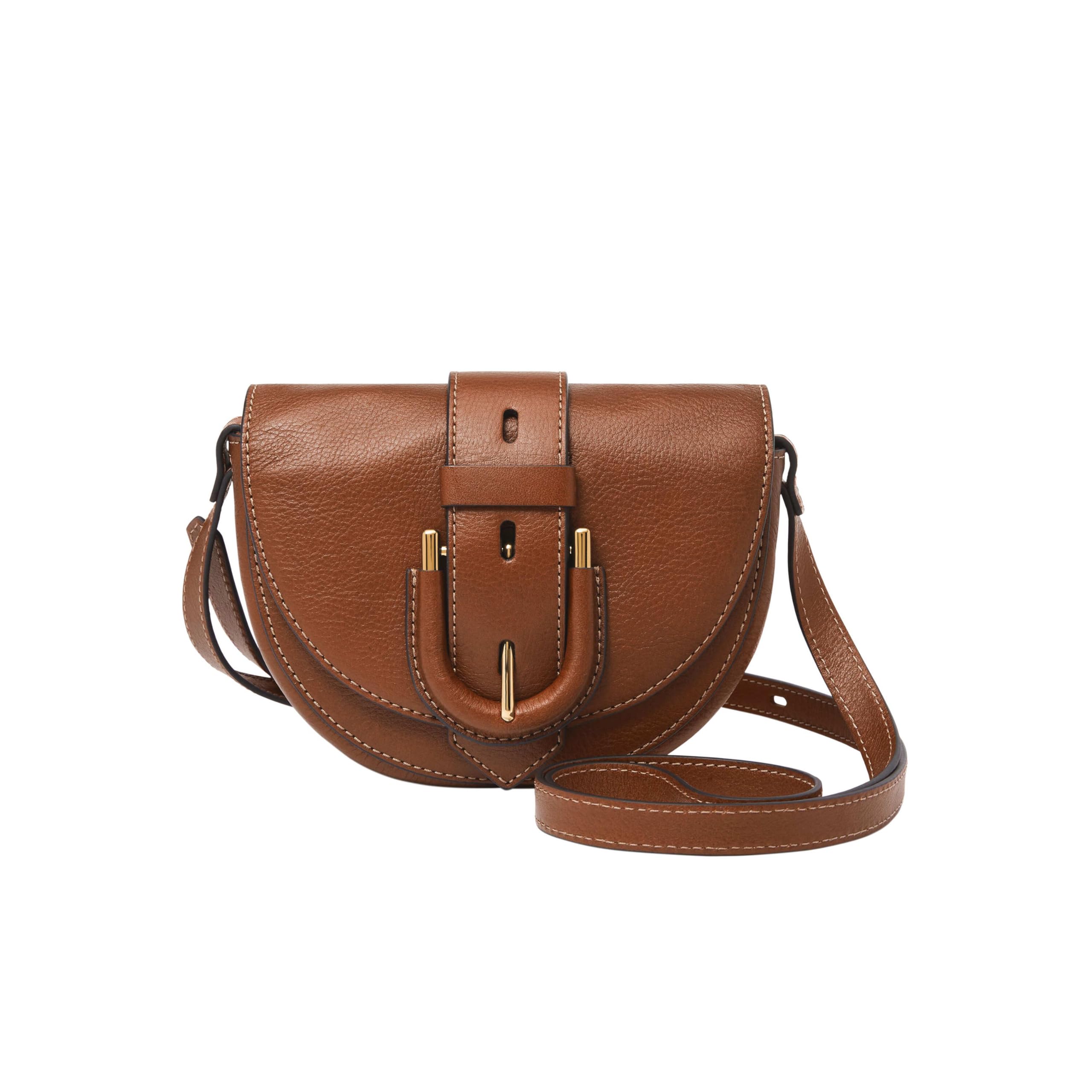 Amazon | [Fossil] レディース HARWELL レザースモールフラップクロス