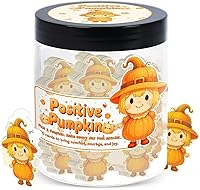 Vista 24 de Tarro de Manzanas Positivo con 60 Tarjetas de Afirmación Diaria, Regalo de Apoyo Emocional de Manzanas, Tarjetas de Manzanas, Regalos Divertidos