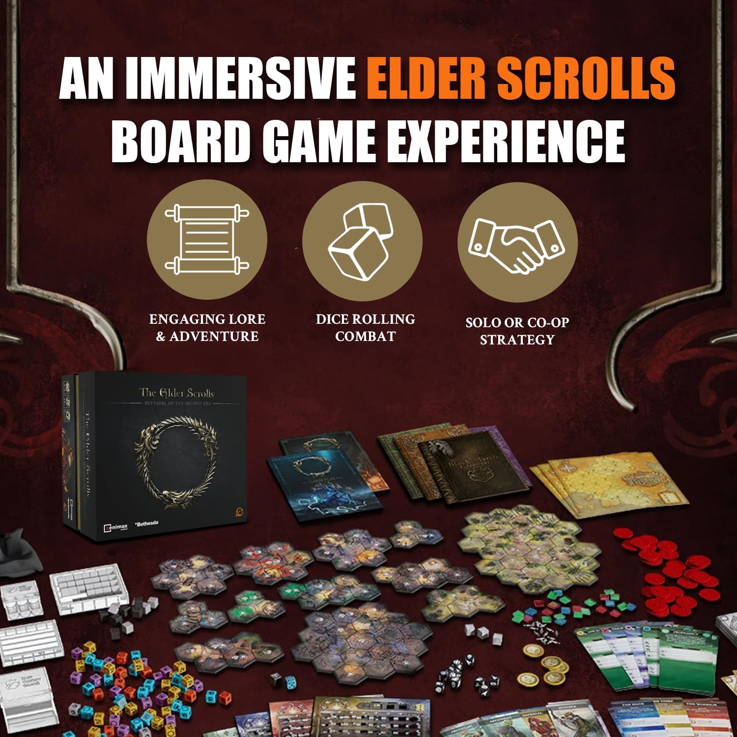 The Elder Scrolls: Tradimento della Seconda Era - RPG da tavolo con combattimento e sviluppo del personaggio