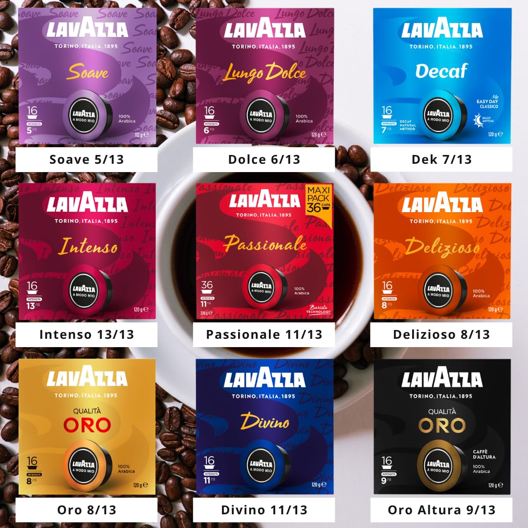 Lavazza Delizioso Kawa w Kapsułkach, Delizioso, 256 Sztuk