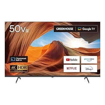 GREEN HOUSE 50V型液晶テレビ　GH-TV50DGE-BK テレビ, テレビ本体・テレビ関連 | GH-TV50DGE-BK | GREEN HOUSE