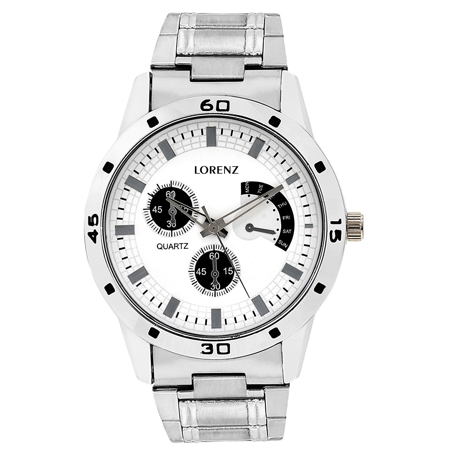 LORENZ MK-102A X3 Sliver dial Mens Watch (B071XYBWK8) Amazon Price History, Amazon Price Tracker