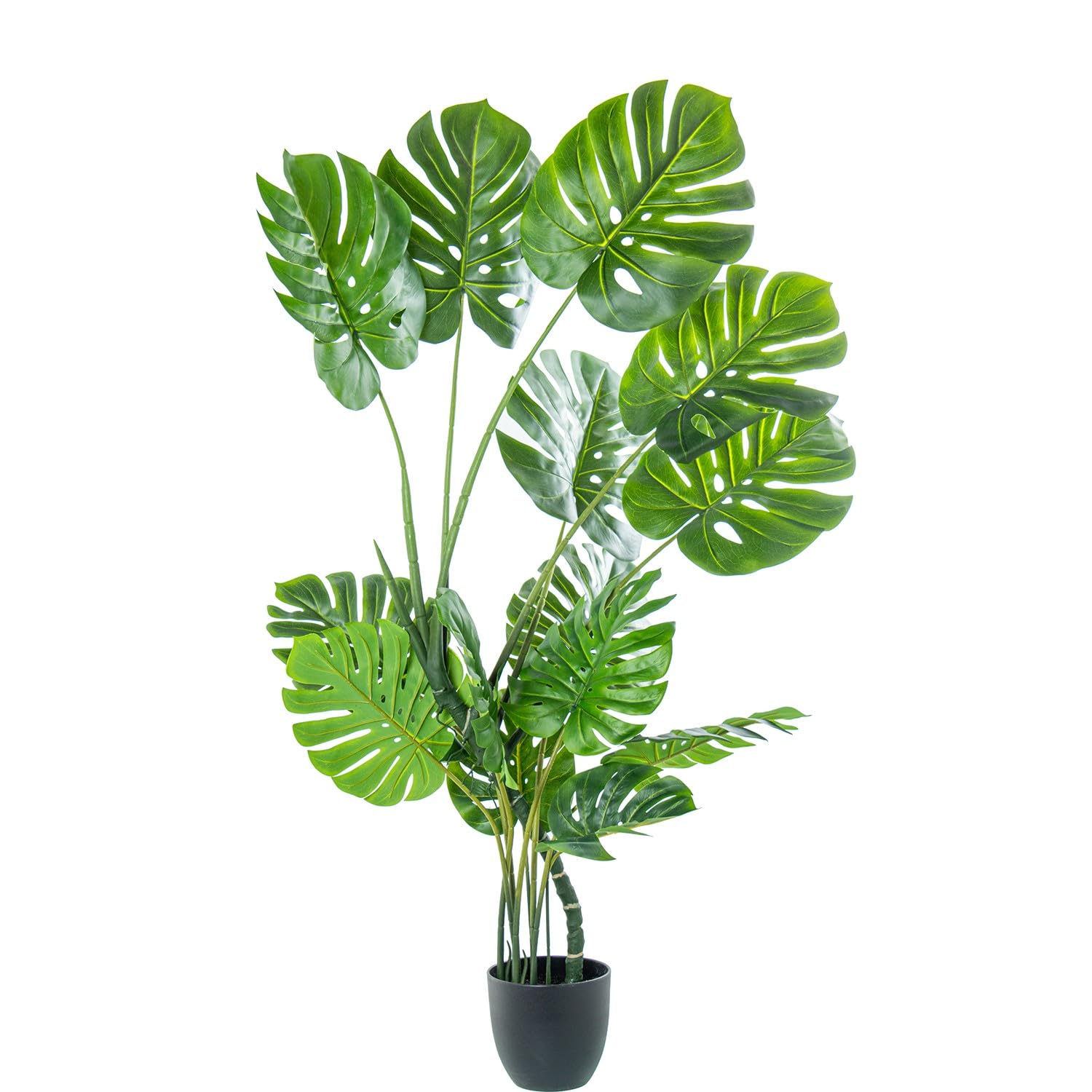 Monstera artificielle verte DRW 150cm idéale pour un coin lecture