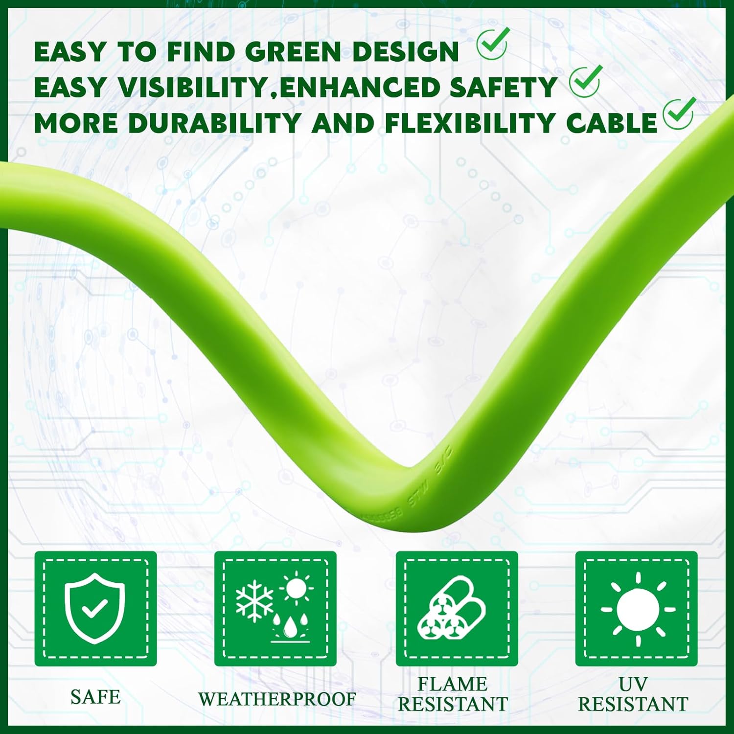 10 Feet 8awg 50amp Welder Extension Cord Compatible with Nema 14-50p to 6-50r, 4 Prong to 3 Prong Power Extension Cord with Handle for Generator or Rv Welder, 50 Amp 250v 12500 Watt