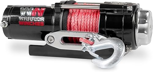 Miniatura 38 de Warrior Winches Ninja 4500 libras – Cabrestante eléctrico de 12 V ATV/UTV con cable de acero, compacto y potente cabrestante ATV de 12 voltios