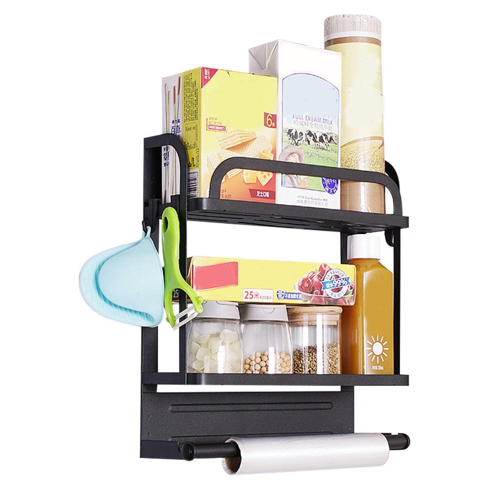 Yeeda Mensola laterale magnetica, portaspezie da cucina, organizer per spezie | spezie