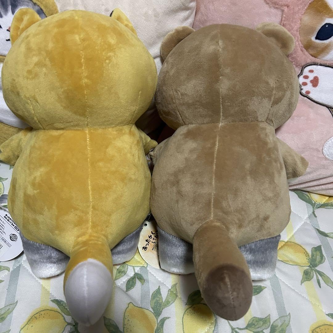 Amazon.co.jp: モフサンドあったかパジャマにゃんBIGきつねたぬき