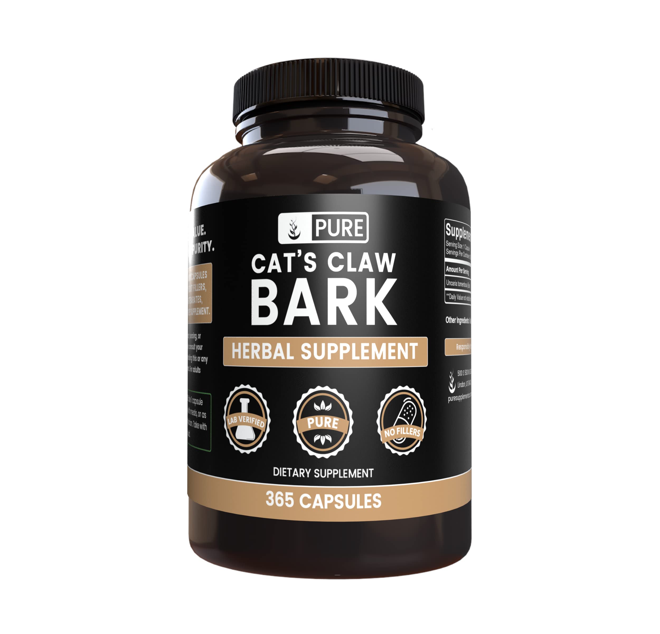 Cat's Claw Bark (365 Caps)