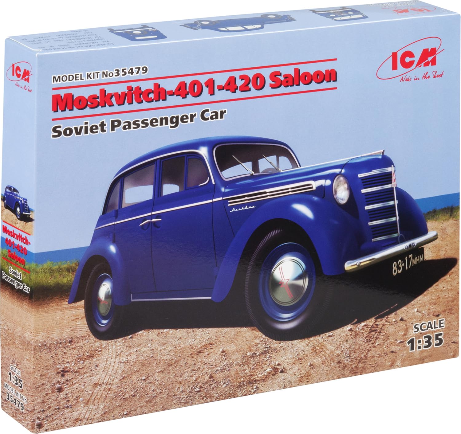 Voiture Modélisme ICM 35479 sans Défaut Assemblage Hobby Détaillé - 8