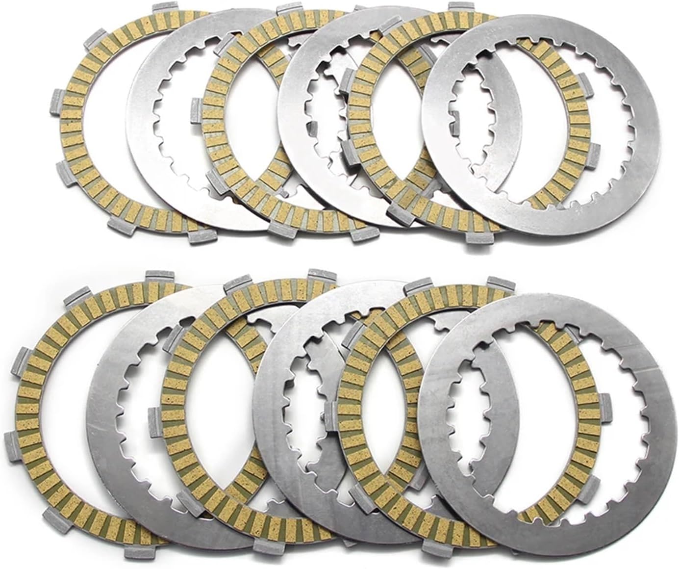 Motorcycle Clutch Friction Disc Plate Kit Fit For XR250R XR250L XR250 XR350R CBF250 MOTO ROMA Geko 300 Quad - Good Replacement Parts