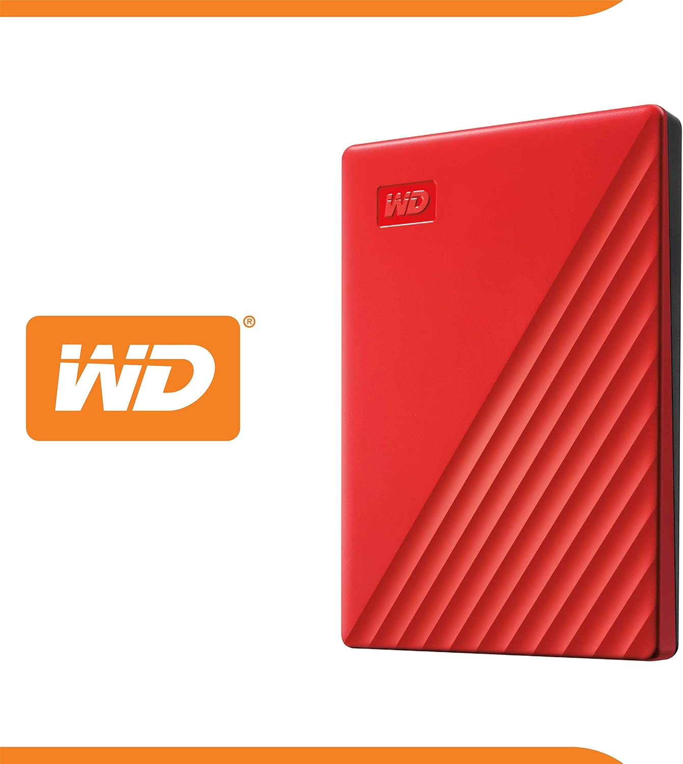 Hоttеѕt Sаlеѕ WD 2TB My Passport Portable External Hard Drive HDD, USB 3.0, USB 2.0 Compatible, Red - WDBYVG0020BRD-WESN