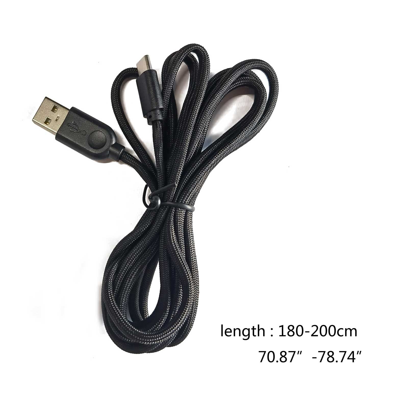 Amazon.co.jp: マウス充電ケーブル ナイロン ライン交換ワイヤ