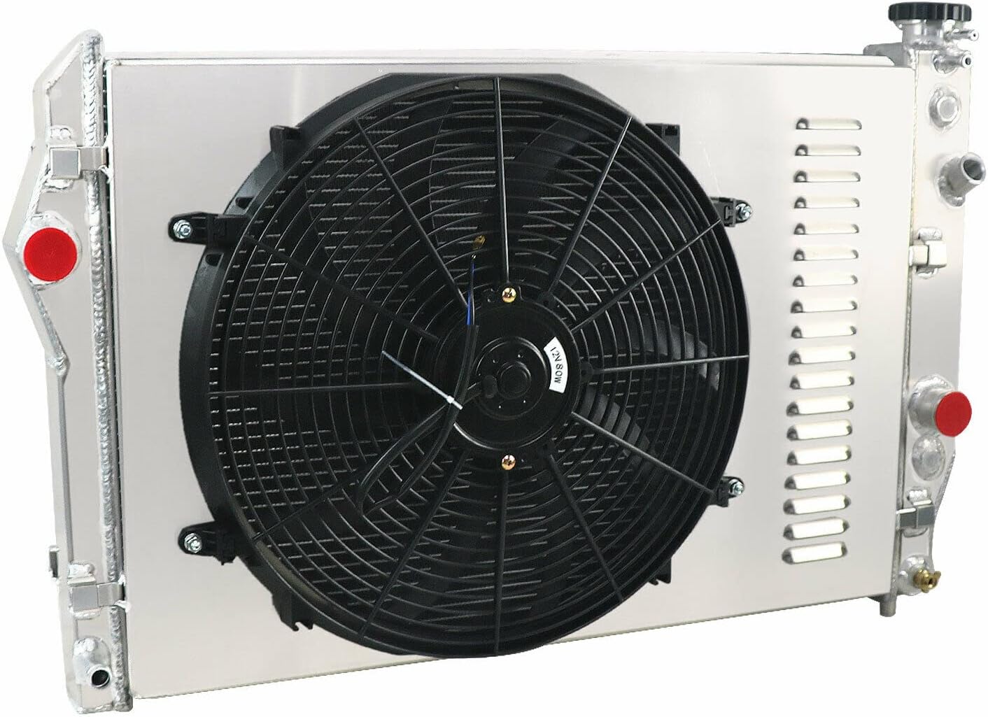 3 Row Aluminum Radiator +Shroud Fan Compatible For 1993-2002 Chevy Camaro Pontiac Firebird