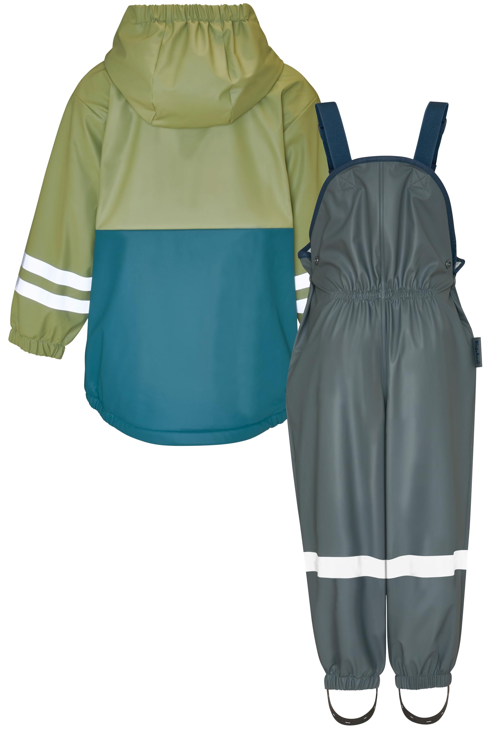 Playshoes Zweiteiliger Regenanzug Fleece-Futter, Gefütterter Matschanzug – Ansicht 2