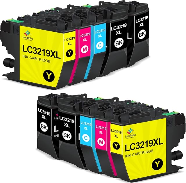 LeciRoba LC3219XL LC3217 Compatible for Brother LC3219 LC3217 Ink Cartridges for Brother MFC-J5330DW MFC-J5335DW MFC-J5730DW MFC-J5930DW MFC-J6530DW MFC-J6930DW MFC-J6935DW (10 PK)