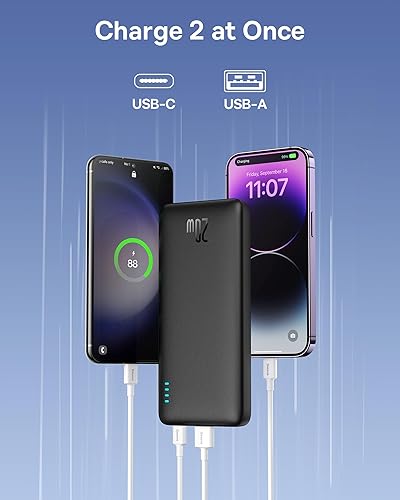 Miniatura 8 de Baseus Cargador portátil de 20 W y cargador portátil de 140 W