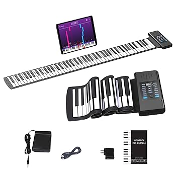 Amazon.com: KONIX 88 Keys Roll Up Piano, Upgraded Portable