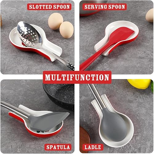 Miniatura 9 de Soporte para cucharas  Soporte para cuchara de limón para estufa para cucharas de cocina, espátula de limón, decoración de cocina, soporte de