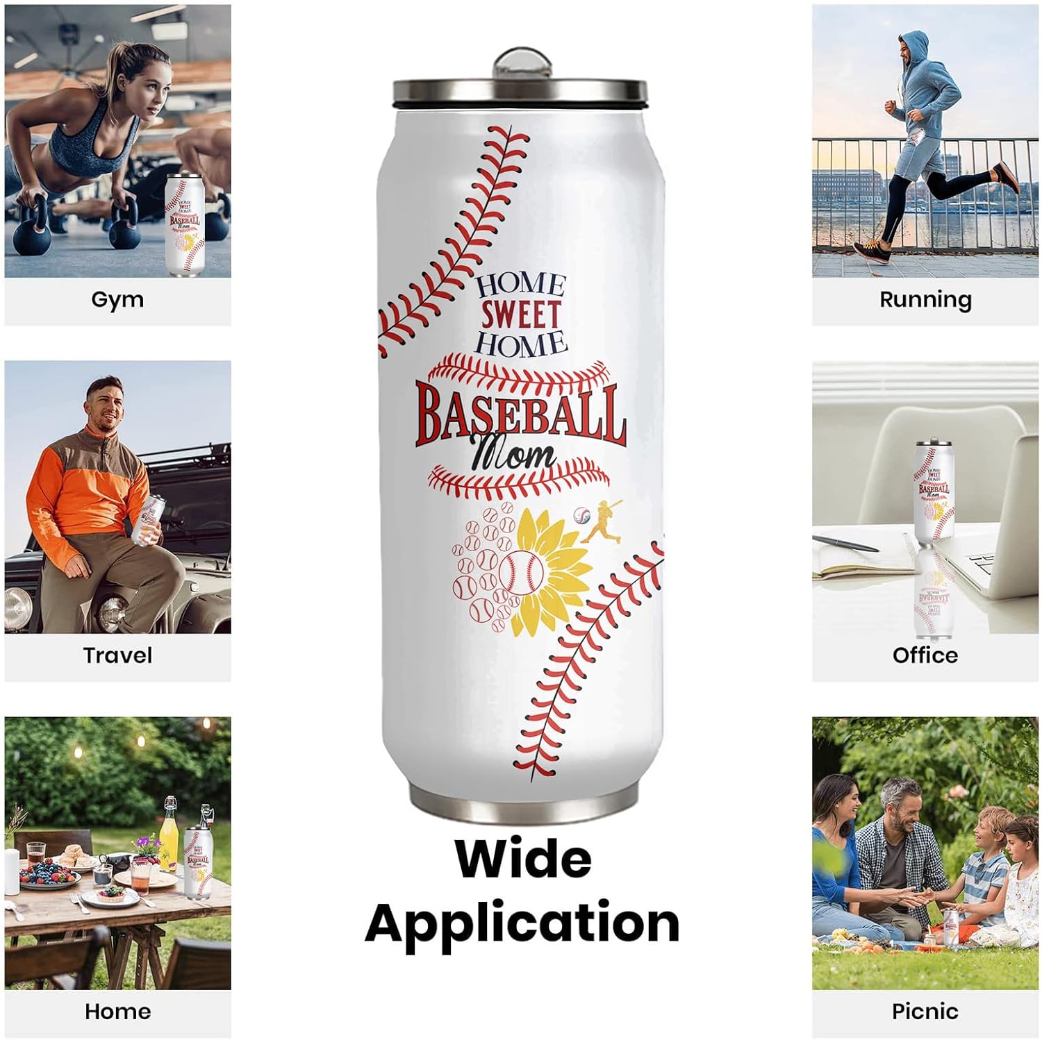 Baseball Mom Tumblers for Women, Baseball Gifts for Mother from Daughter Son, Baseballs Lovers Tumbler, Baseballs Cup Moms Gift for Women on Valentines Day Birthday Mothers Day 17 Oz - Image 9