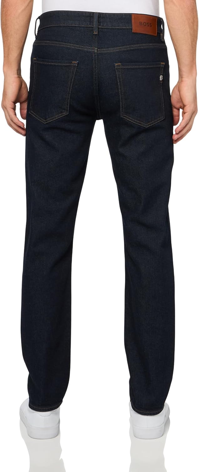 BOSS Mens H-Delaware Slim Fit Denim Jeans - Image 2