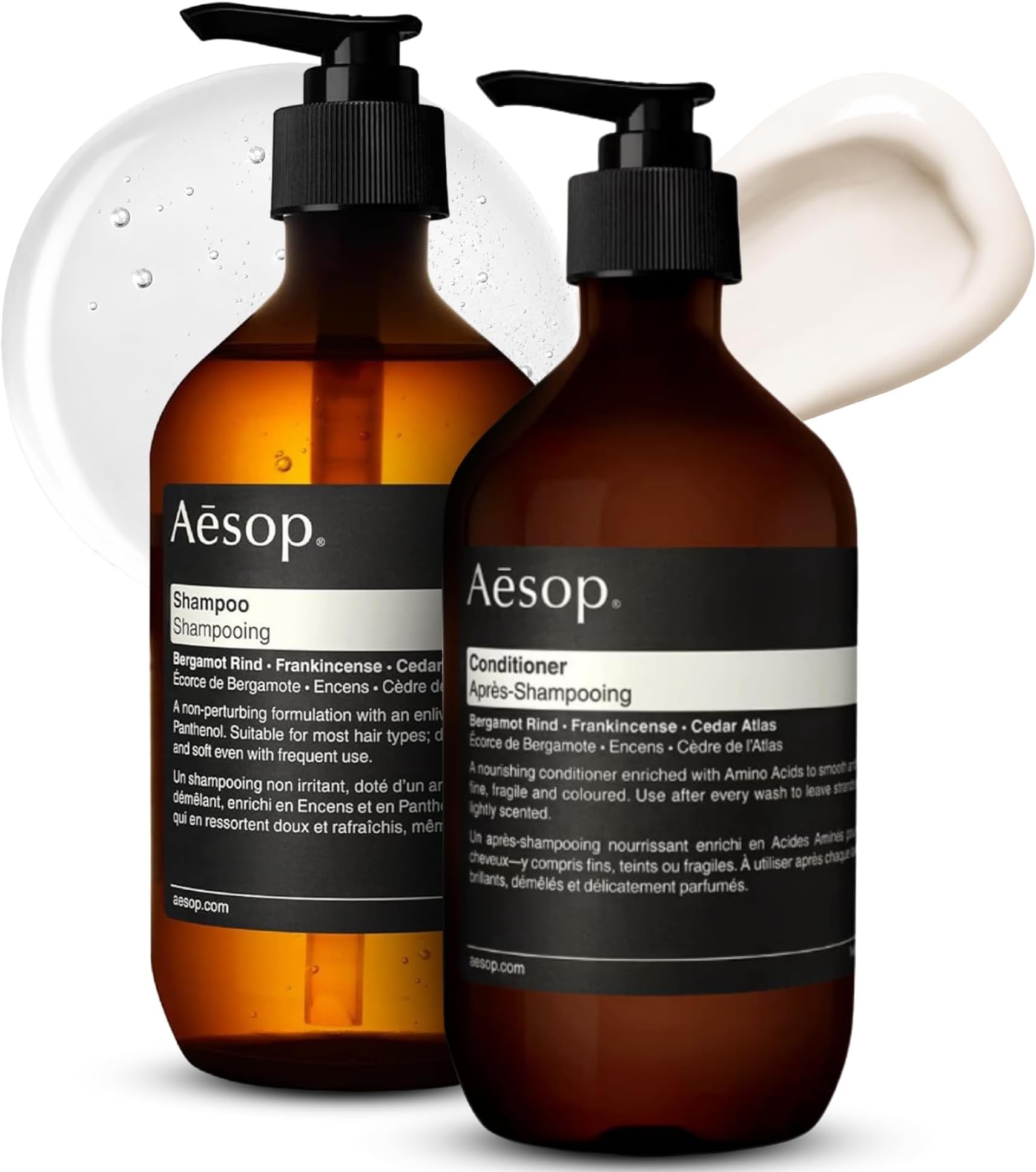 Shampoo & Conditioner | 500ml/16.9 Fl oz | Paraben-Free, Cruelty-Free & Vegan