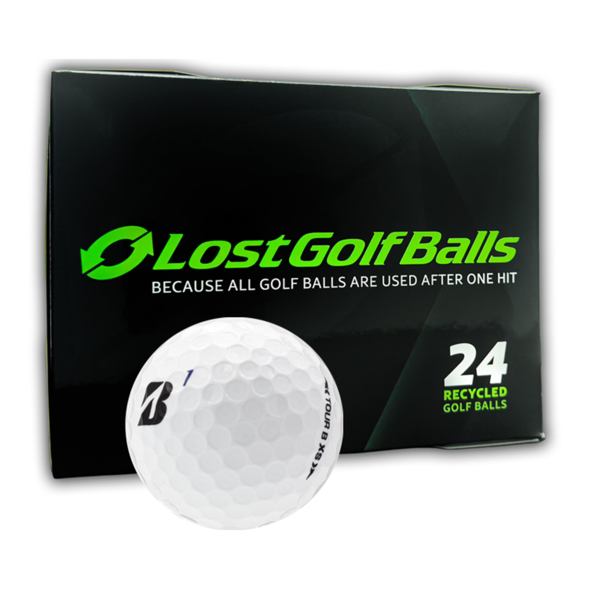 Amazon.com: LostGolfBalls Used Bridgestone Tour B XS Golf Balls