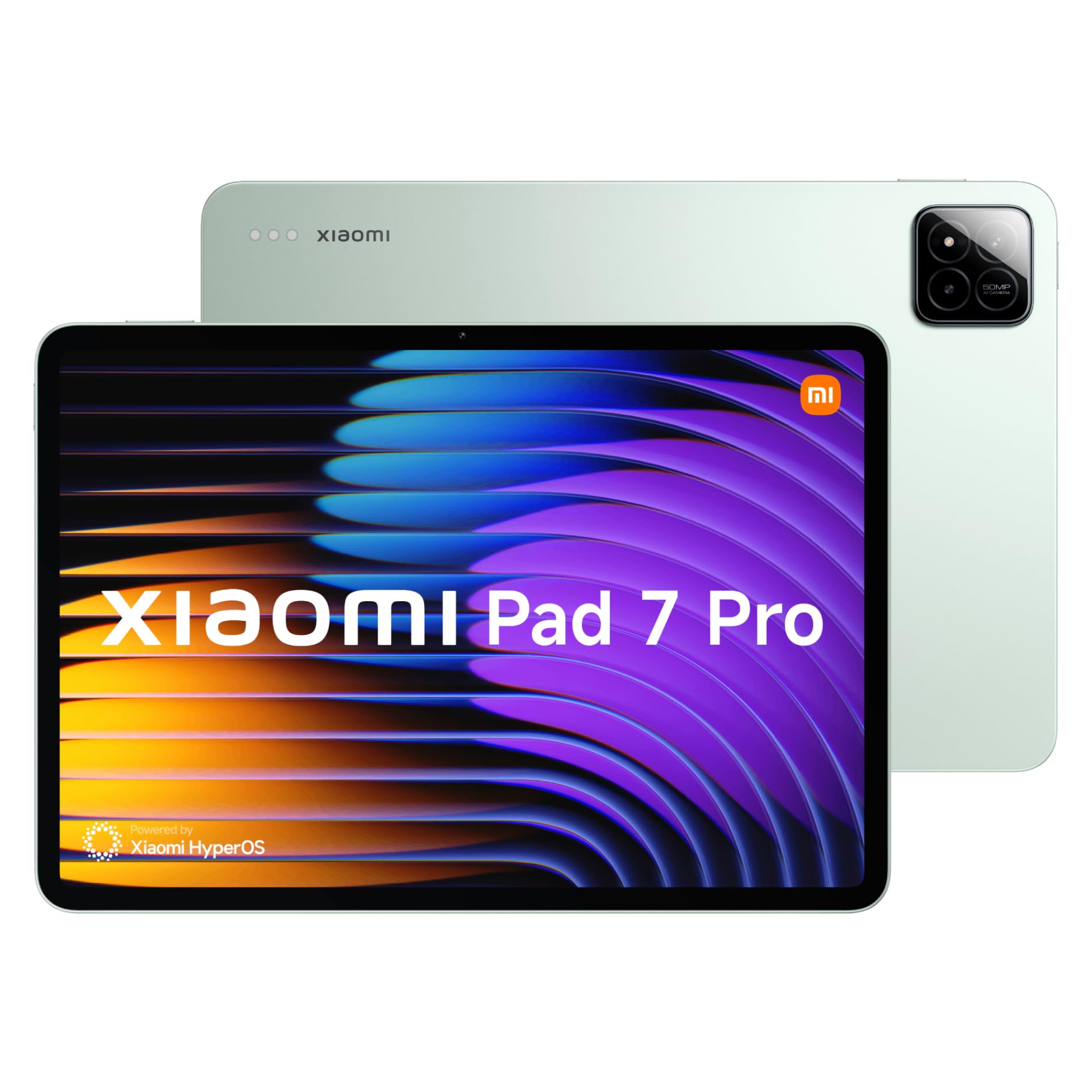 Xiaomi Pad 7 Pro Ai WiFi Version Global (No Calls or Text) 11.2 inches 3.2K 144Hz 8850mAh Bluetooth 5.4 Four Speakers 50 Mp Cam Model 24091RPADG (Green, 256GB + 8GB)