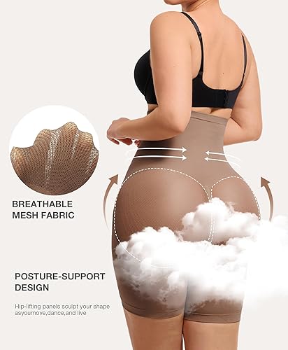 Miniatura 3 de Lover-Beauty Faja moldeadora de levantamiento de glúteos para mujer, con control de abdomen, extraíble, sin tirantes, moldeador de cuerpo