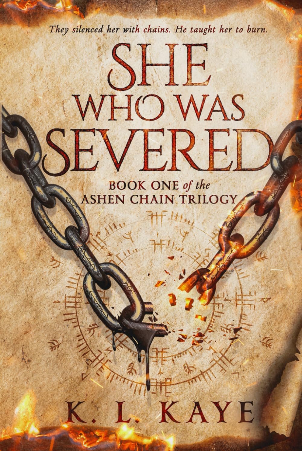 She Who Was Severed (Book 1 of the Ashen Chain Trilogy): A Fantasy Romance