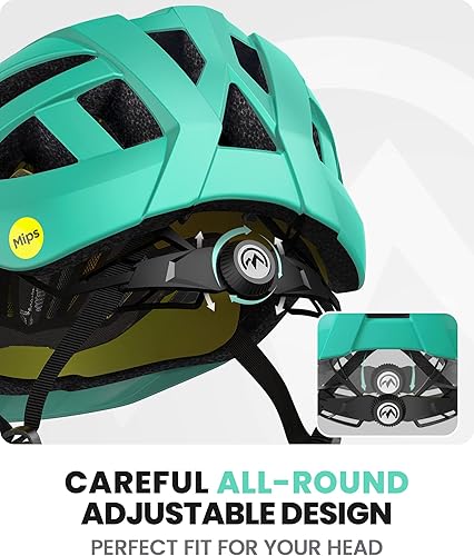 Miniatura 5 de OutdoorMaster Gem Recreational MIPS - Casco de ciclismo  Dos forros extraíbles y ventilación en varios ambientes  Casco de bicicleta en montaña,