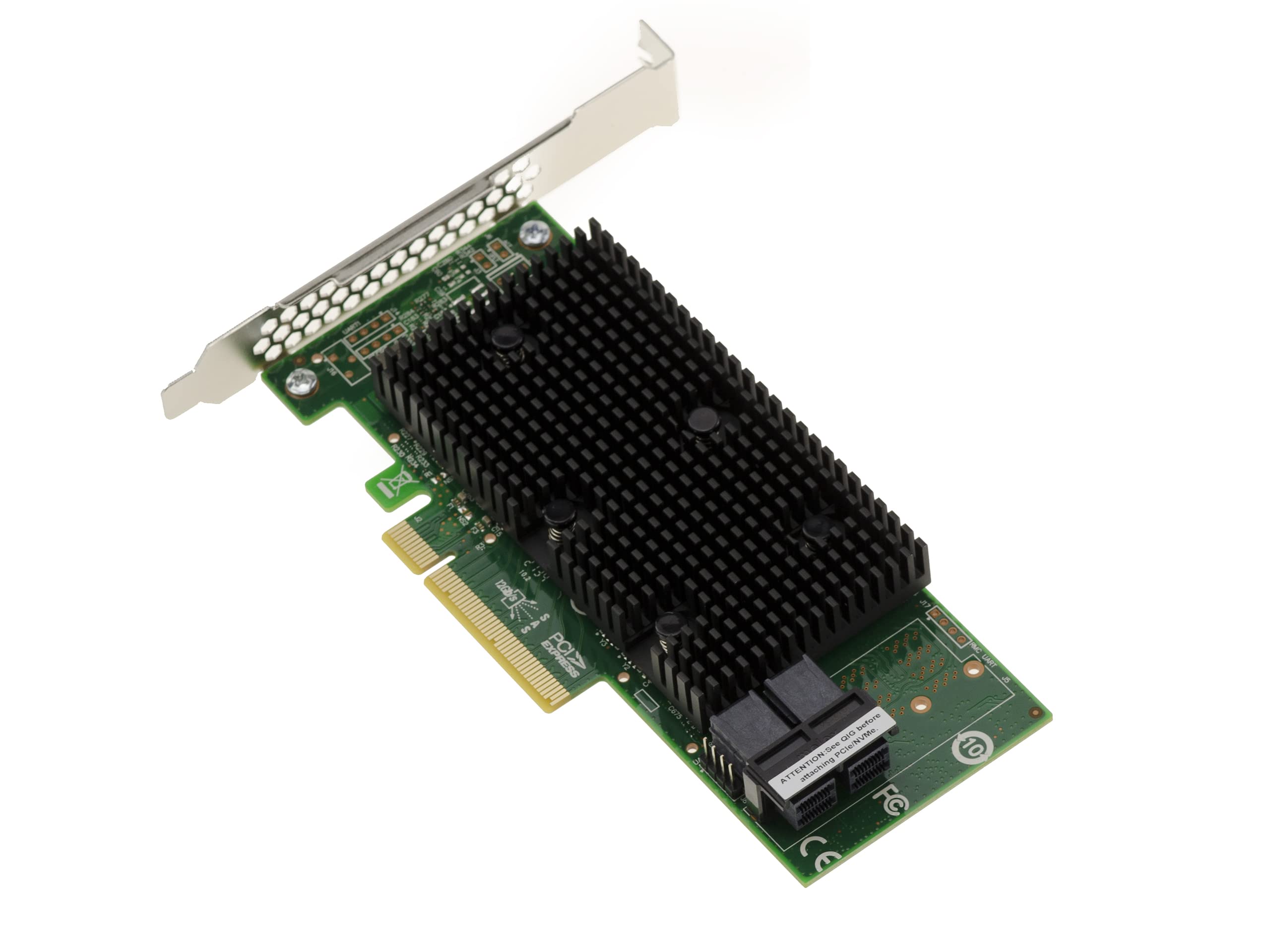 KALEA-INFORMATIQUE Tarjeta controladora PCIe 3.1 SAS + SATA + NVMe 12GB con 8 Puertos internos. Modelo OEM 9400-8i