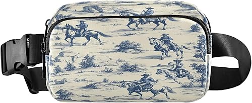 Miniatura 24 de Riñonera con patrón de lunares rojos y blancos para mujeres y hombres, cangurera pequeña, bolsa cruzada para exteriores, senderismo, correr, viajes,