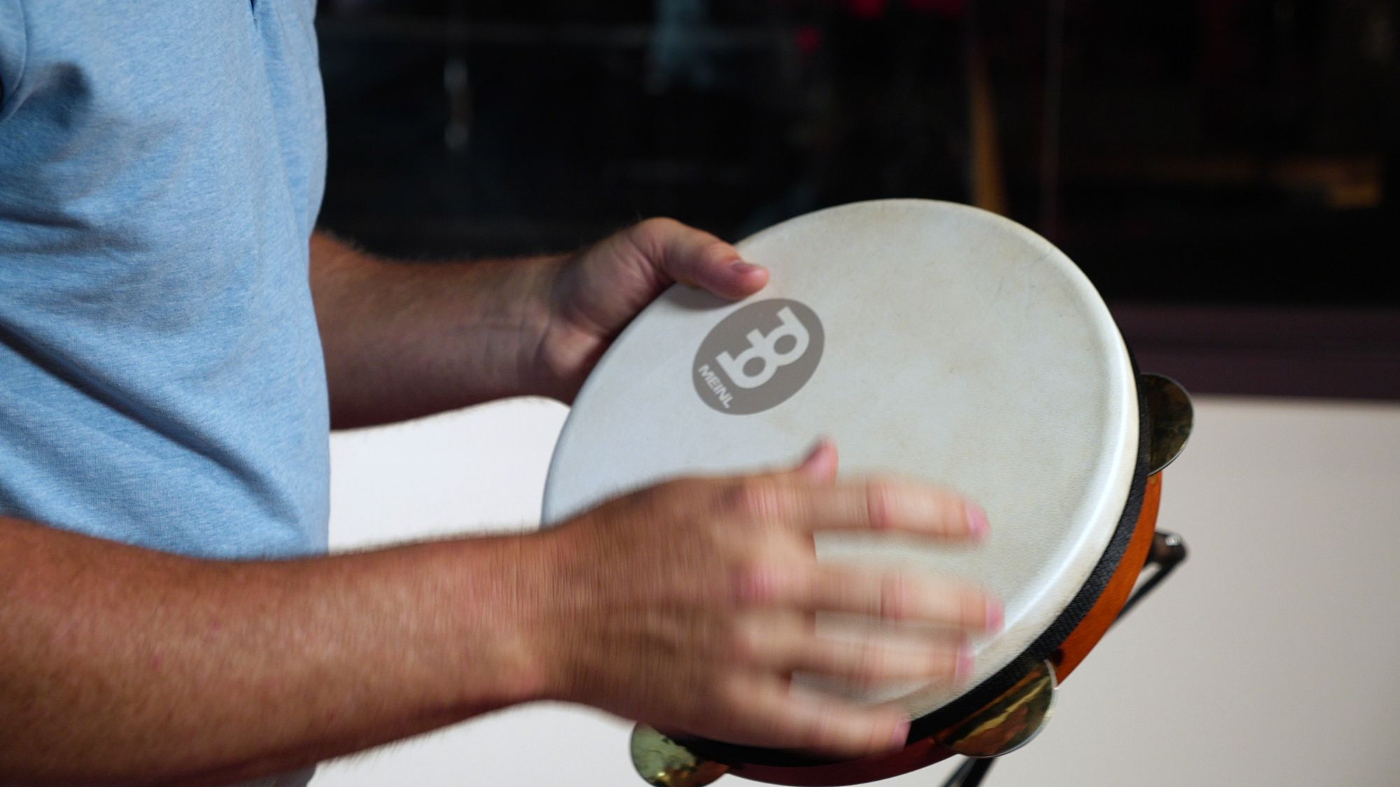 Amazon.com: Meinl Percussion PA10AB-M 10-Inch Rubber Wood Pandeiro