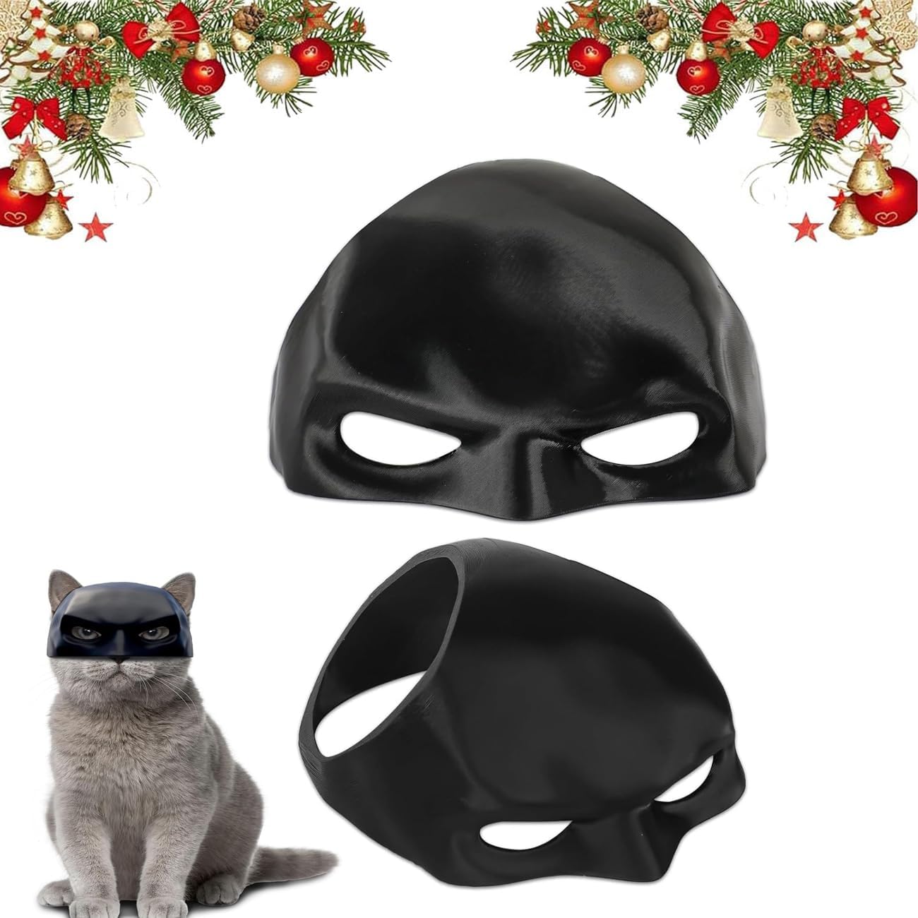 1Pcs Cute Cat Mask for Pets, Funny Cat Cosplay Costume Accessory – Halloween Party Dress-Up Mask, Unique Gift for Cat Lovers-picture-44
