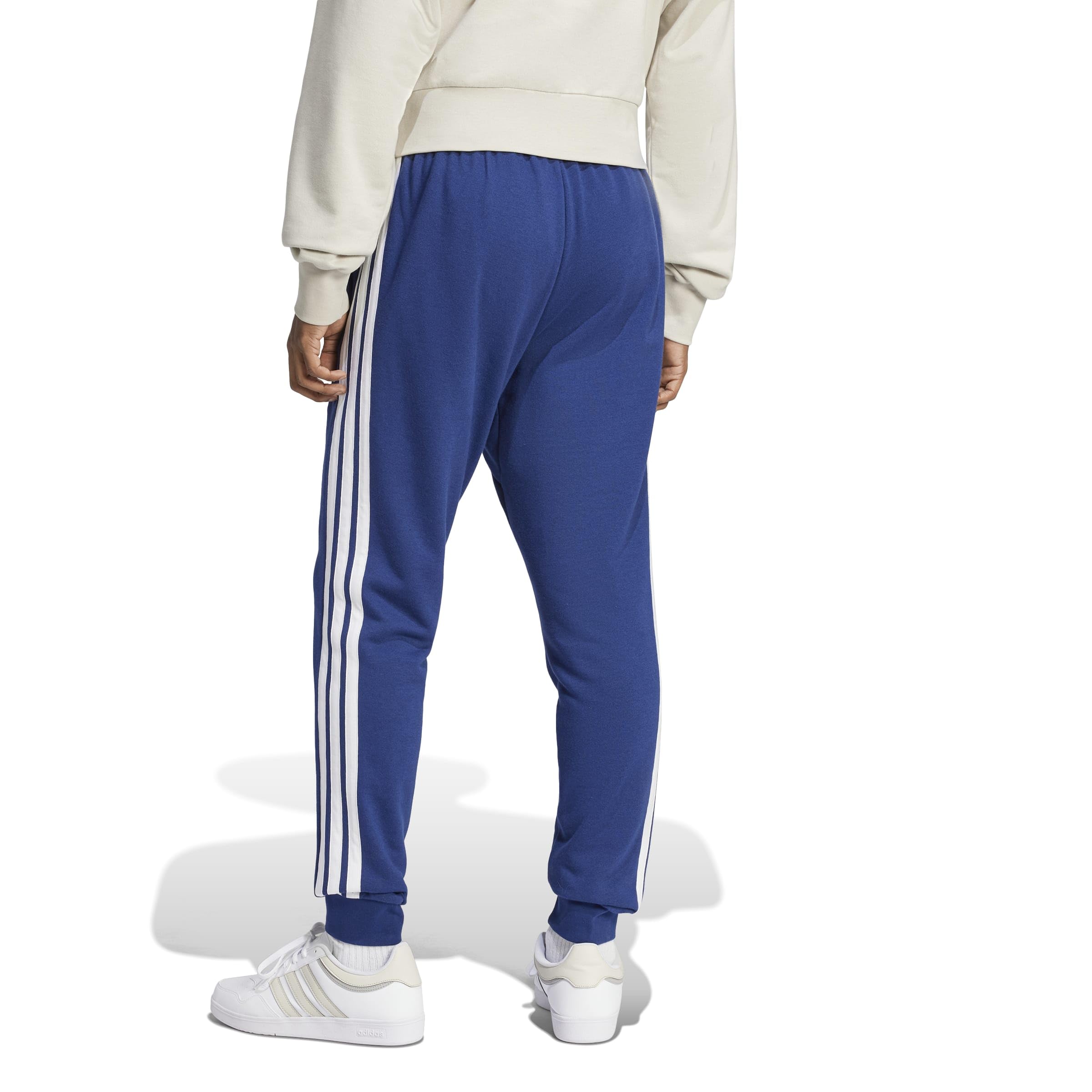 adidas - Essential Three Stripes French Terry Pant, Pantaloni da Golf Uomo