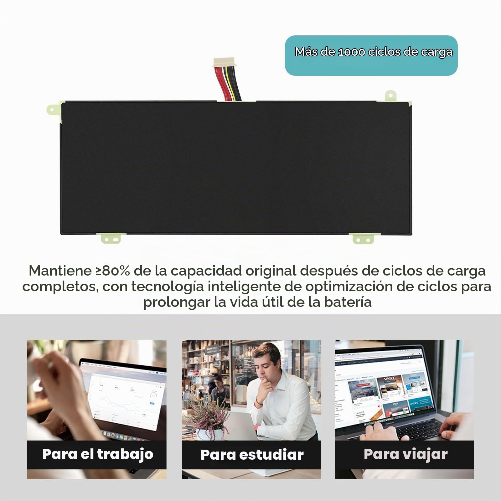 K KYUER Batería para Toshiba Dyna-Book Satellite Pro C50-E C50-G C50-H