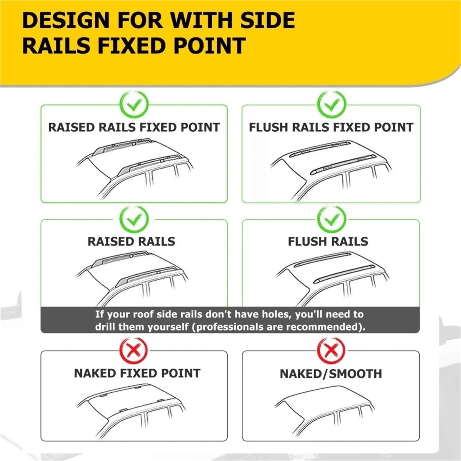 Barres Toit Barras Cruzadas para Techo Carga De 68kg SUV Equipaje Exterior En La Azotea Kayak Soporte Carcasa Dura para Jeep para Compass 2011-2022 Portaequipajes Coche