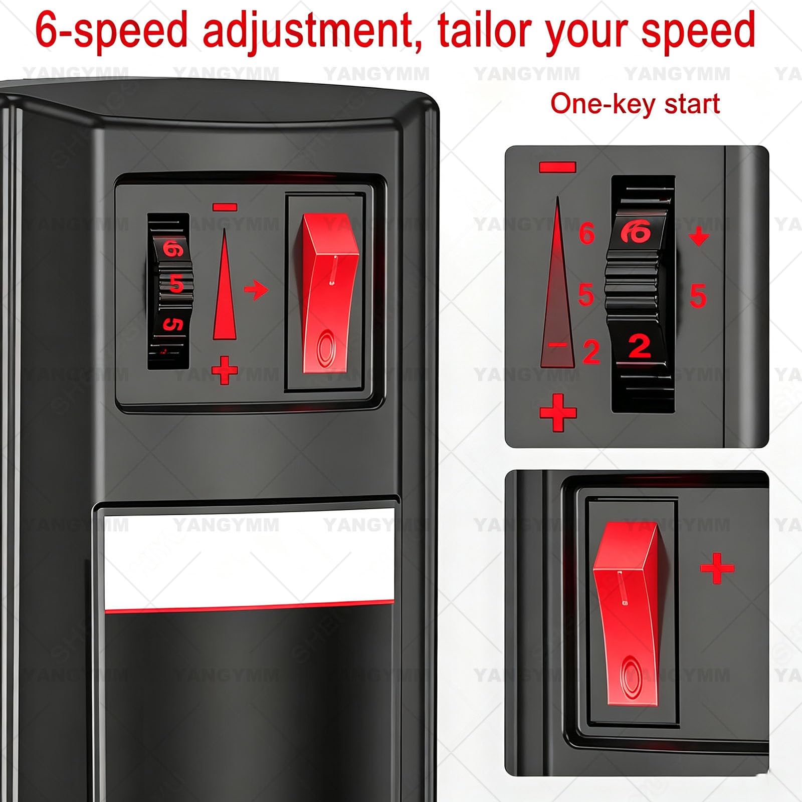 Trapano a Colonna Professionale da Banco a 6 velocità, 1050 W